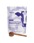 Grass-fed Beef Protein Wholefoods Powder + Wooden Scooper